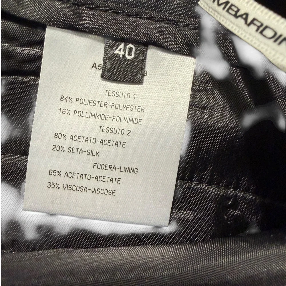 NWT Atos Lombardini Metallic Brown Wide-Leg Bermuda Women’s Shorts Sz 40 - Picture 9 of 15